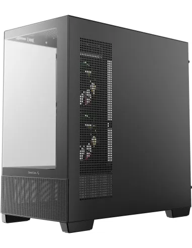 DeepCool CG380U 3F: caja mATX panorámica con USB-C y ARGB