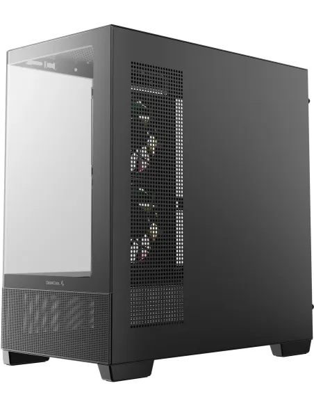 DeepCool CG380U 3F: caja mATX panorámica con USB-C y ARGB