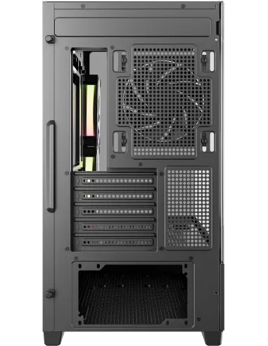 DeepCool CG380U 3F: caja mATX panorámica con USB-C y ARGB