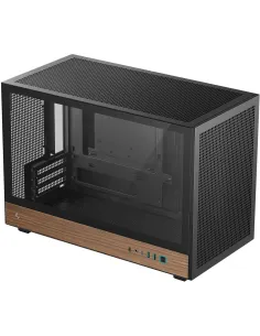 DeepCool CH260 WOOD Negro Madera Micro ATX Vidrio Templado Gaming-CAJA65954