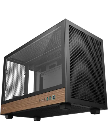 DeepCool CH260 WOOD: caja PC micro-ATX con madera y USB-C