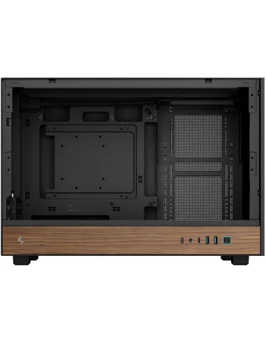 DeepCool CH260 WOOD: caja PC micro-ATX con madera y USB-C