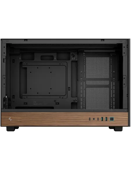 DeepCool CH260 WOOD: caja PC micro-ATX con madera y USB-C