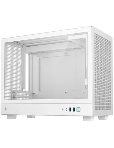 DeepCool CH160 PLUS WH: caja mATX compacta con asa blanca