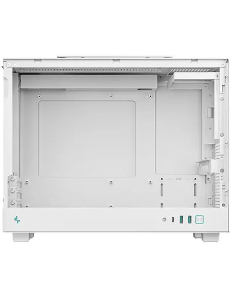 DeepCool CH160 PLUS WH: caja mATX compacta con asa blanca