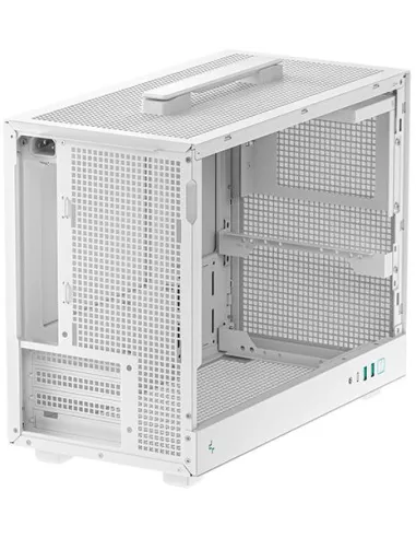 DeepCool CH160 PLUS WH: caja mATX compacta con asa blanca