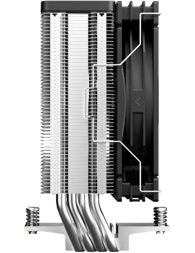 DeepCool AG400 G2: disipador compacto de 120 mm para CPU