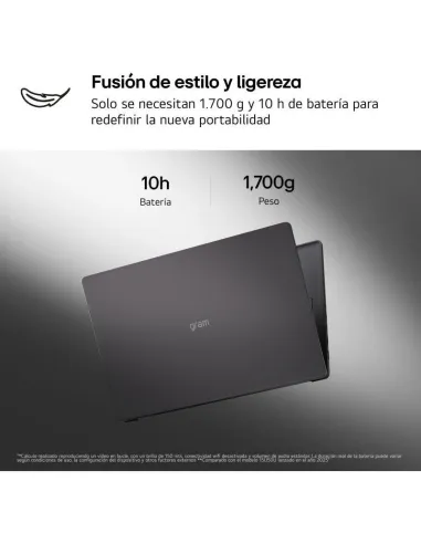 Portátil UltraBook LG Gram Book 15U50U-G.AA55BN con W11 Home