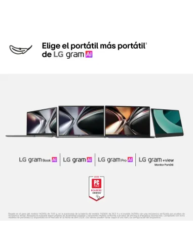 Portátil UltraBook LG Gram Book 15U50U-G.AA55BN con W11 Home