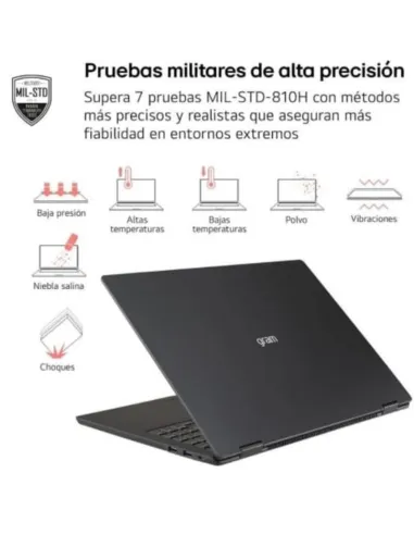 Portatil Ultrabook LG Gram 14ZD90U-G.AX85BN de 1,12 kg y 14"