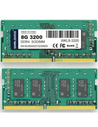 Whalekom DDR4 8GB 3200 MHz CL19 SO-DIMM para portátil