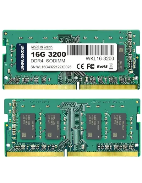 Memoria RAM formato SO-DIMM Whalekom DDR4 16GB 3200MHz CL19