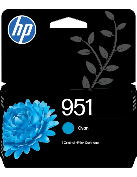 HP 951 Cartucho Tinta Original Cian