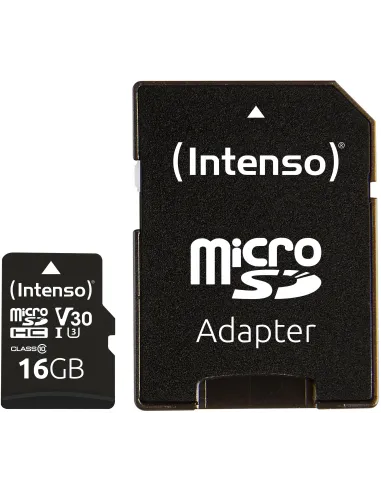 Intenso microSD UHS-I Professional 16 GB  para vídeo 4K