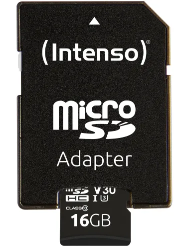Intenso microSD UHS-I Professional 16 GB  para vídeo 4K