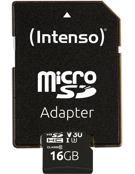 Intenso microSD UHS-I Professional 16 GB  para vídeo 4K
