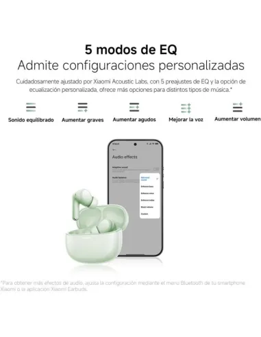 Xiaomi Redmi Buds 8 Negro : Auriculares TWS con ANC 50 dB