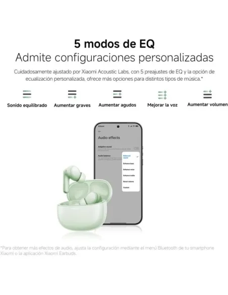 Xiaomi Redmi Buds 8 Negro : Auriculares TWS con ANC 50 dB