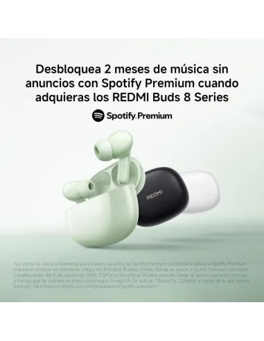 Xiaomi Redmi Buds 8 Verde : Auriculares TWS con ANC 50 dB