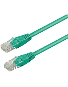 WP WPC-PAT-6U010G Cable de Red Cat6 U/UTP 1 m Verde-1411853