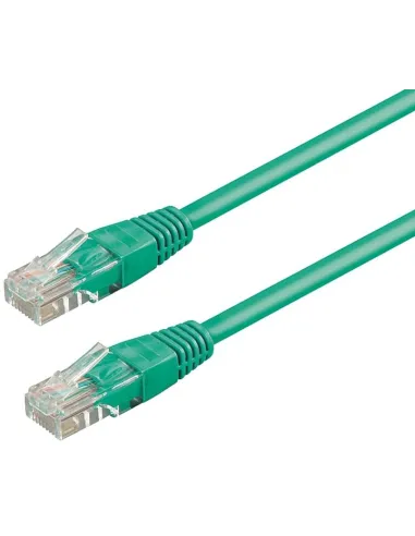 WP WPC-PAT-6U010G Cable de Red Cat6 U/UTP 1 m Verde