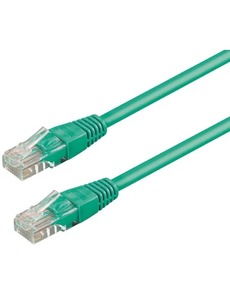 WP WPC-PAT-6U010G Cable de Red Cat6 U/UTP 1 m Verde