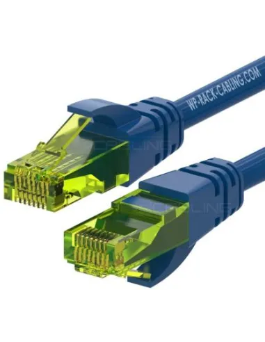 WP WPC-PAT-6AU030B Cable de Red Cat6a U/UTP 3 m Azul