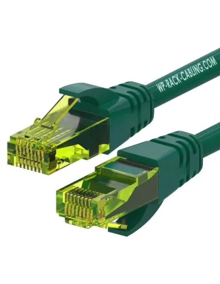 WP WPC-PAT-6AU010G Cable de Red Cat6a U/UTP  1 m Verde