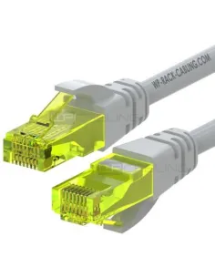 WP WPC-PAT-6AU010 Cable de Red Cat6a U/UTP 1 m Gris-1411815
