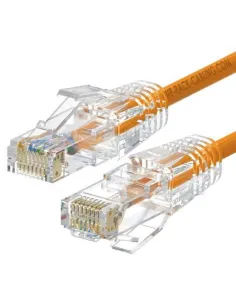 WP WPC-PAT-6AU005O-S Cable de Red Cat6a U/ UTP Naranja Transparente-1411811