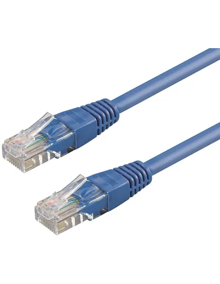 WP WPC-PAT-6U020B Cable de Red Cat6 U/UTP 2 m Azul