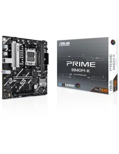 ASUS PRIME B840M-K B840M micro ATX AM5 DDR5 128 GB 2x M.2 PCIe 4.0 Negra-IPBPA50115