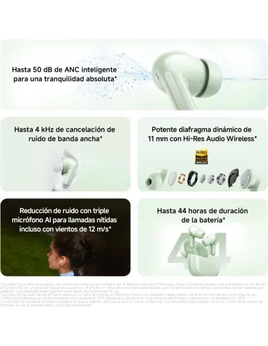 Xiaomi Redmi Buds 8 blancos TWS: ANC 50 dB y 44 horas