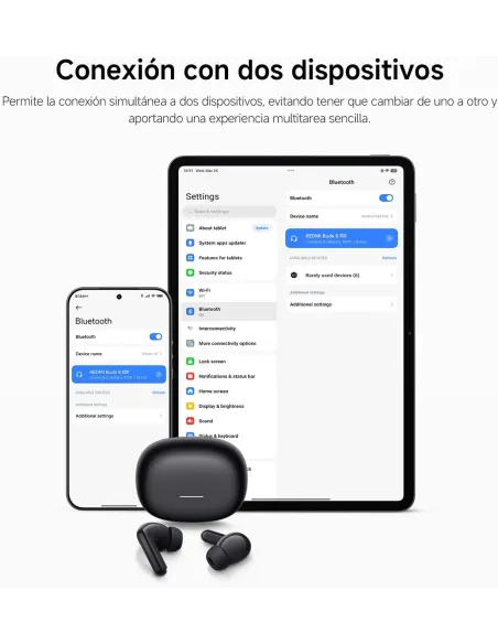 Xiaomi Redmi Buds 8 blancos TWS: ANC 50 dB y 44 horas