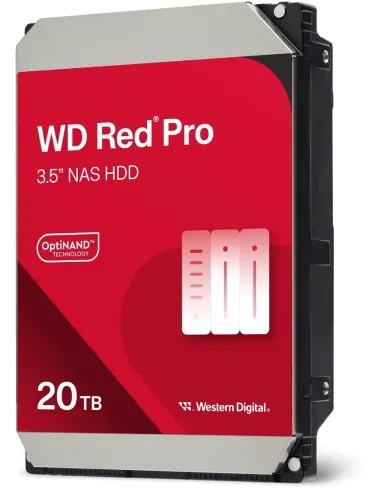 Western Digital Red Pro 20TB WD202KFGX Disco Duro HDD NAS
