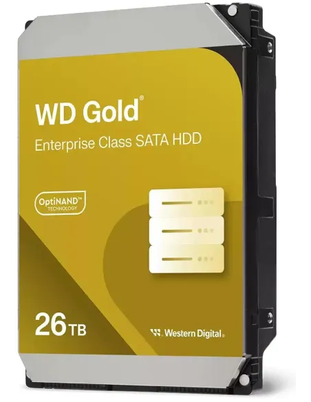 Disco Duro HDD Western Digital Gold WD261KRYZ de 26TB y 3.5"