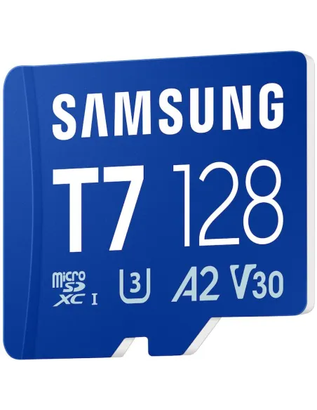 Tarjeta MicroSD Samsung T7 128 GB UHS-I U3 V30 A2 170 MB/s