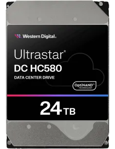 WD Ultrastar DC HC580 24 TB SATA para servidor de datos 24/7-IAIDMA0688