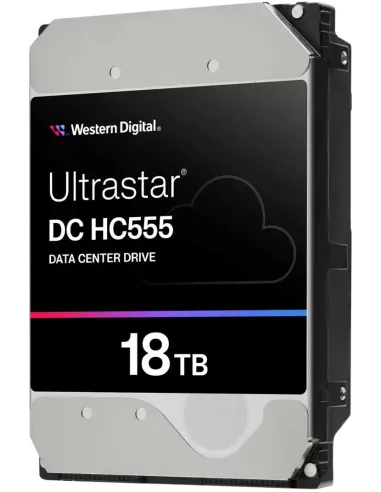 WD Ultrastar DC HC555 18 TB SAS para almacenamiento 24/7
