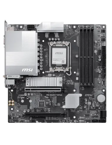 Placa base mATX MSI PRO B860M-P WiFi 6E Intel para LGA 1851