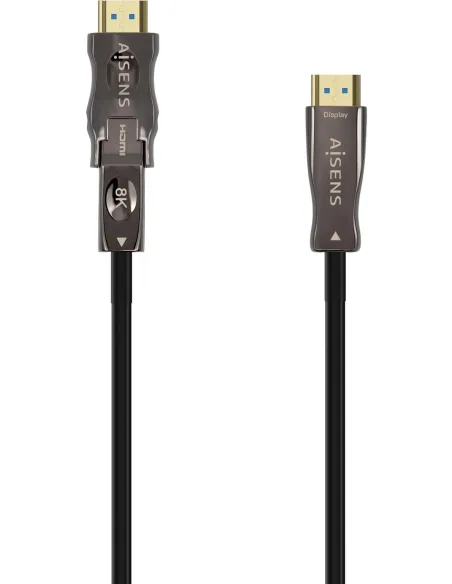 AISENS A153-0644 Cable HDMI 2.1 AOC activo 15 m Micro HDMI a HDMI para 8K