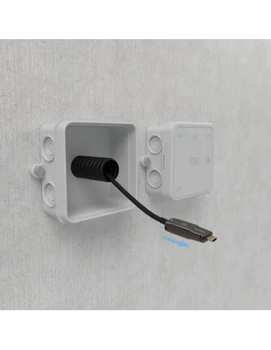AISENS A153-0644 HDMI 2.1 AOC activo 15 m Micro HDMI a HDMI