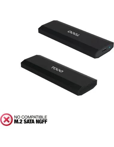 Caja externa SSD NVMe TooQ BETA TQE-2231B USB-C 10 Gbps