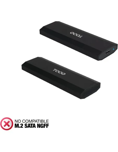 Caja externa SSD NVMe TooQ BETA TQE-2231B USB-C 10 Gbps