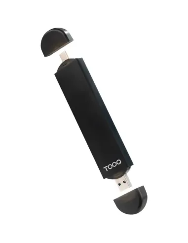 TooQ TQE-2240B Caja Externa para Disco SSD M.2 NVMe/USB 3.0/ USB Tipo-C 3.2 Gen2