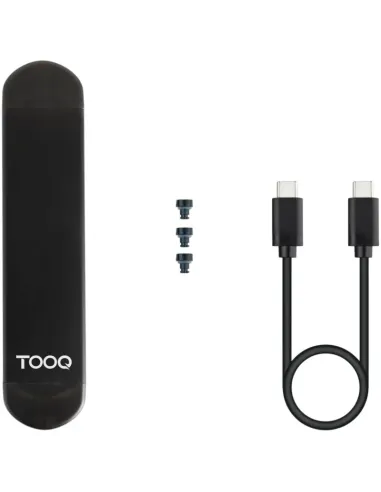 Caja SSD M.2 SATA NVMe TooQ TQE-2240B USB-C 10 Gbps