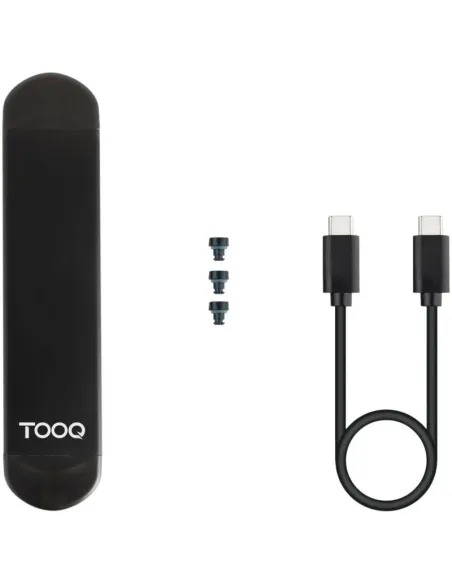 Caja SSD M.2 SATA NVMe TooQ TQE-2240B USB-C 10 Gbps