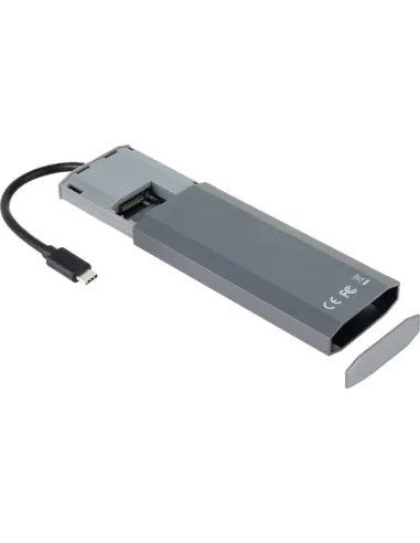 Caja SSD y hub USB-C TooQ TQE-2241G HDMI 4K PD 100 W