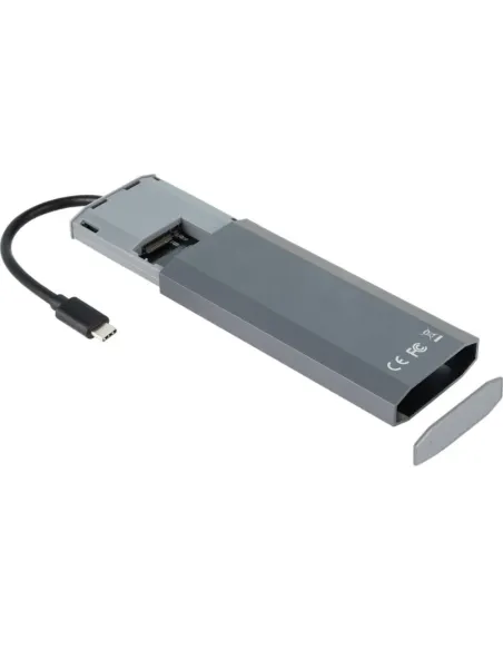 Caja SSD y hub USB-C TooQ TQE-2241G HDMI 4K PD 100 W