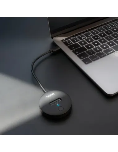 Dock M.2 NVMe TooQ TQDS-100B USB-C 10 Gbps para Discos SSD